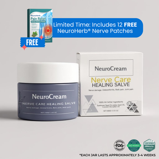 NeuroCream® – Sciatic Nerve Relief With 1500mg Eucommia